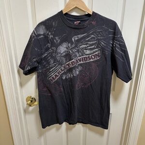 Harley-Davidson Dark Gray Eagle XL T-shirt